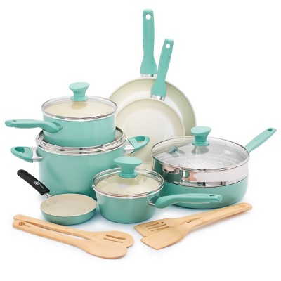 GreenPan Rio 16pc Nonstick Aluminum Cookware Set