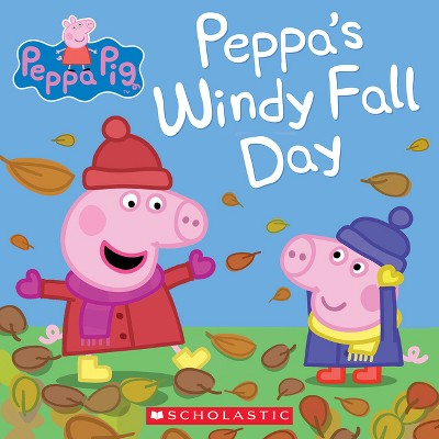 Peppa's Windy Fall Day - by  Scholastic (Paperback)