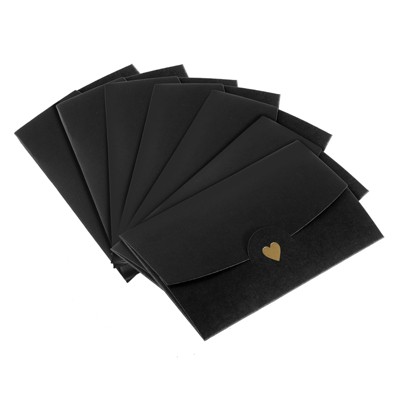 Unique Bargains Blank Paper Mini Vintage DIY Greeting Card Envelope 24 Pcs