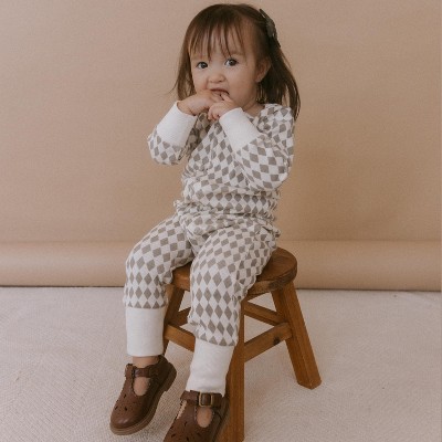 Makemake Organics Organic 2-Way Zip Romper - Harlequin