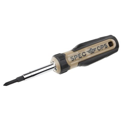 Spec Ops Tools 3.25 in. L 6 in 1 Multi Bit Screwdriver 1 pc (Case of 6)