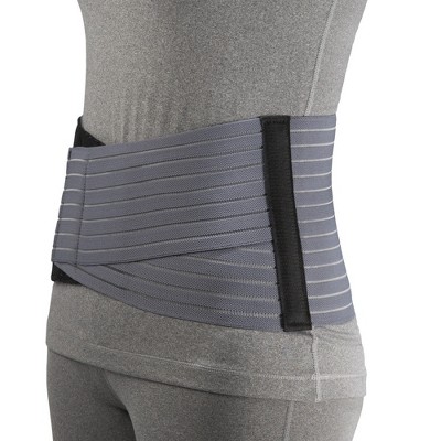 OTC Lumbosacral Support for Women, 7-Inch lower back, Select Series, Grey