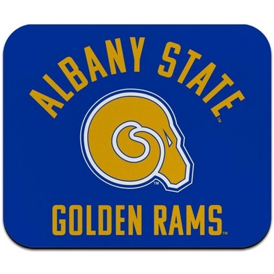 Albany State University Rams Logo Low Profile Thin Mouse Pad Mousepad