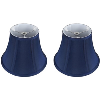 Urbanest Faux Silk Softback Bell Lamp Shade, 5" Top x 9" Bottom x 7" Slant