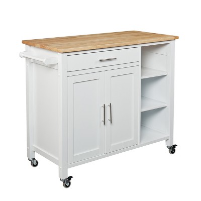Martinville Kitchen Cart - White - SEI