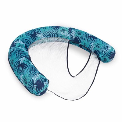 Aqua Swim - Inflatable Tropical Palm Floating Chair - Fabric