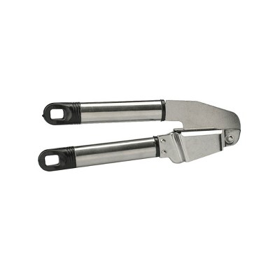 Unique Bargains Stainless Steel Household Garlic Press Crush Gadgets Crusher 1 Pcs