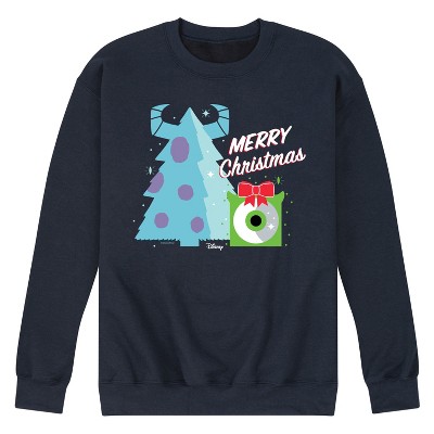 Men's - Monsters, Inc. - Sulley and Mike Merry Christmas Graphic Fleece Sweatshirt