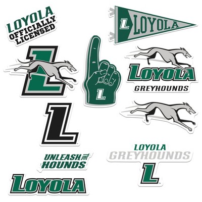 Loyola University Maryland 10ct Vinyl Large Deluxe Stickers Variety Pack