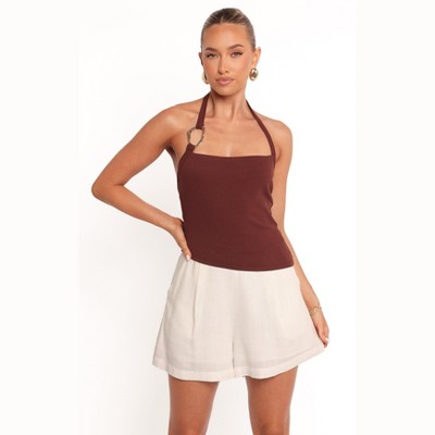 Petal and Pup Yulissa Halter Knit Top