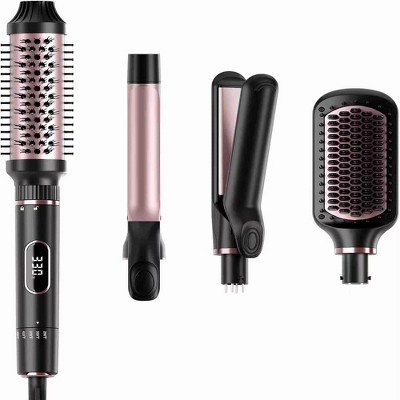 NICEBAY Hair Dryer Brush, 4 in 1 Multi Hair Styler, Professional  Brush for Curling Volumizing Straightening Waves Styling, Salon Tools