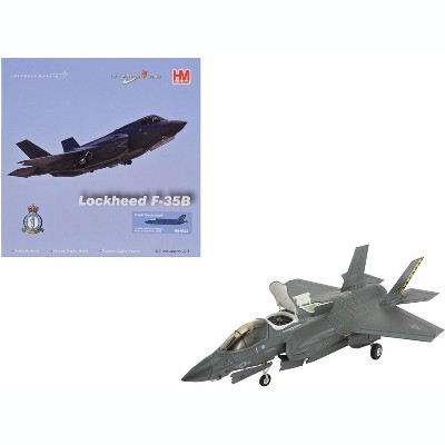 Lockheed Martin F-35B Lightning II Aircraft "Black Death" (2023) US Marine Corps "Air Power" 1/72 Diecast Model by Hobby Master