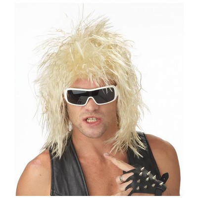 California Costumes Rockin' Dude Costume Wig (Blonde)