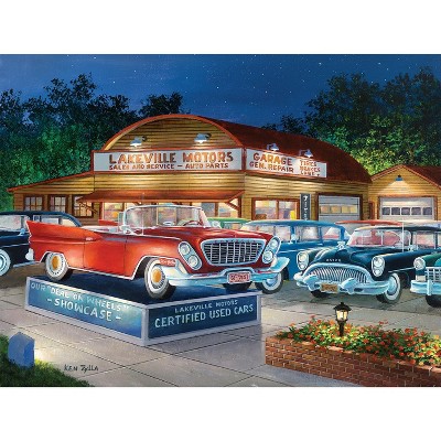 Sunsout Wheelers and Dealers 500 pc Jigsaw Puzzle 37741