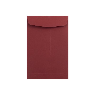JAM Paper 6 x 9 Open End Catalog Envelopes Dark Red 50/Pack (31287522i)