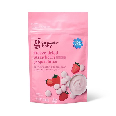 Berry Pink Yogurt Baby Bites - Strawberry - 1oz - Good & Gather™