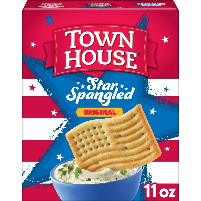 Town House Bakes Crackers Star Spangled Original - 11oz
