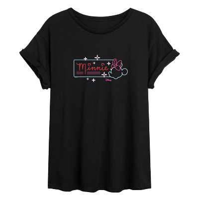 Women's - Disney - Minnie Mouse Oversized Graphic T-Shirt