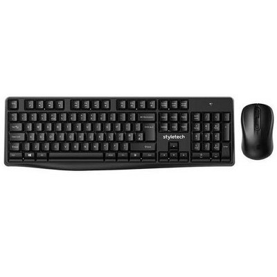 Styletech MK200 Wireless Keyboard and Mouse Bundle - US Layout