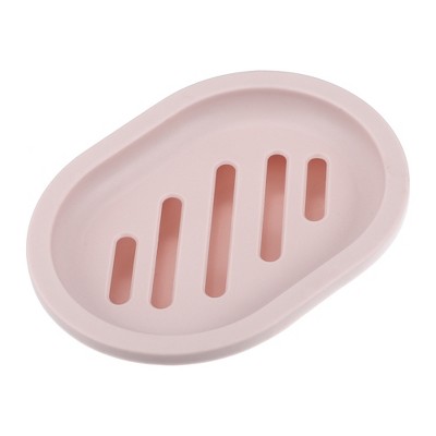 Unique Bargains Home Plastic Bathroom Kitchen Soap Dish