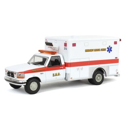 1/64 1995 F-350 Ambulance, Detroit First Dept. EMS, First Responders, 67068