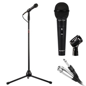 Nady® Center Stage™ MSC3 Professional Dynamic Microphone with Stand in Black - 1 of 4