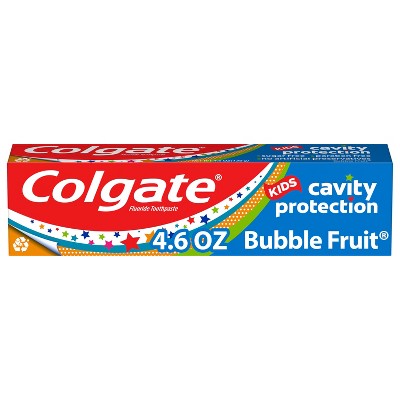Colgate Kids' Cavity Protection Fluroide Toothpaste - Bubble Fruit - 4.6oz