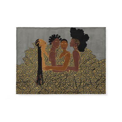 Pardon My Fro Fleece Blanket