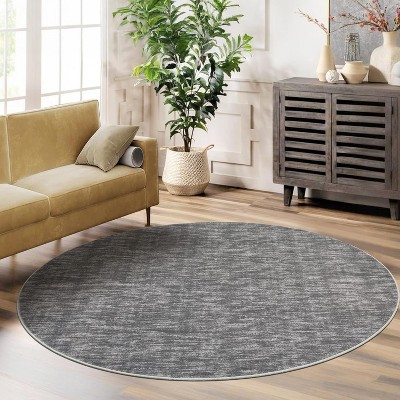 Acekool Washable Rug, Modern Abstract Non Slip Low Pile Soft Indoor Carpet for Living Room Bedroom Playroom, Stain Resistant