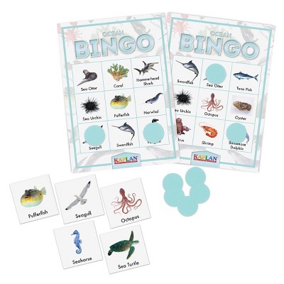Kaplan Early Learning Ocean Bingo Learning Game