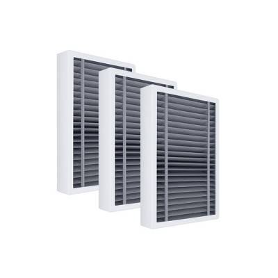 Nispira True HEPA Filter Replacement Compatible with Filtrete F2 Odor Air Purifier FAP-C02-F2 FAP-T03-F2. Compared to part F2 FAPF-F2-O, 3 Packs