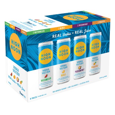 High Noon Sun Sips Tropical Hard Seltzer Variety Pack - 8pk/355ml Cans