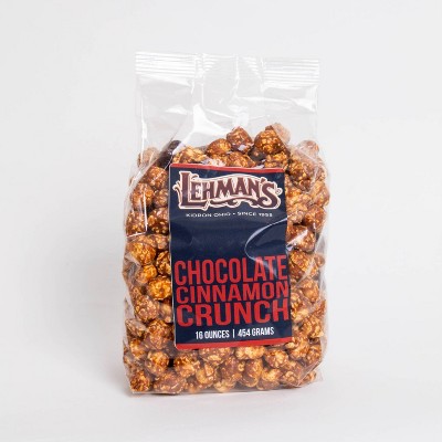 Lehman's Caramel Popcorn Snack Mix, 1 lb bag, Crunchy Popped Corn Treat, Assorted Flavors