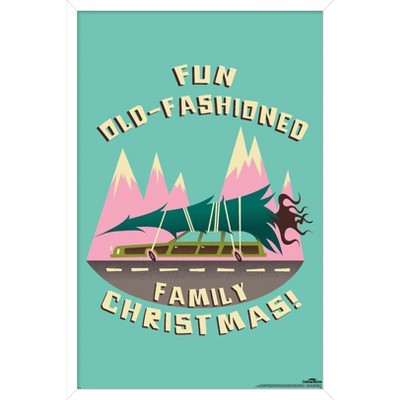 Trends International National Lampoon's Christmas Vacation - Tree Framed Wall Poster Prints