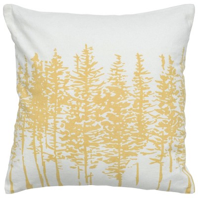 18"x18" Trees Square Throw Pillow Cover - Rizzy Home