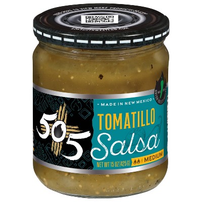 505 Southwestern Medium Heat Tomatillo Salsa - 15oz