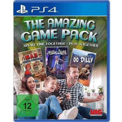 UIG Entertainment The Amazing Family Pack  Mad Games Tycoon, Another Sight, OO Dilly, 3 Games in 1   PlayStation 4