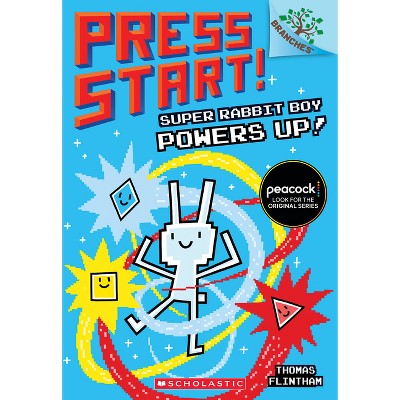 Super Rabbit Boy Powers Up! a Branches Book (Press Start! #2) - by Thomas Flintham (Paperback)