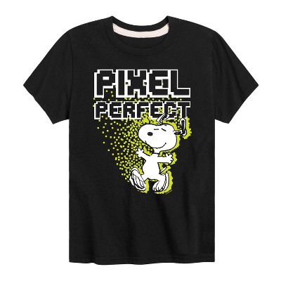 Boys' - Peanuts - Pixel Perfect Short Sleeve Graphic T-Shirt