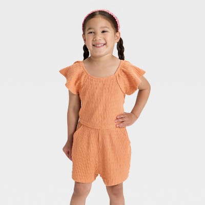Toddler Girls' Knit Romper - Cat & Jack™