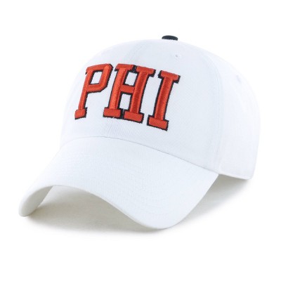 NHL Philadelphia Flyers Adult White Clique Hat: Cotton Adjustable Baseball Cap