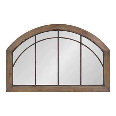 24" x 36" Haldron Arch Wall Mirror - Kate & Laurel All Things Decor