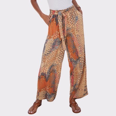 Women's Printed Wide Leg Pants - LASCANA