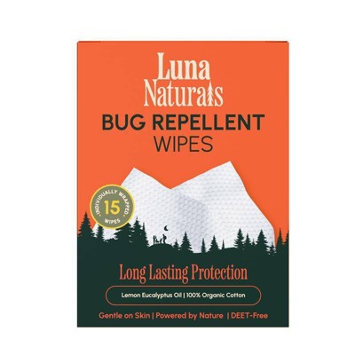 Luna Naturals Bug Repellent Wipes