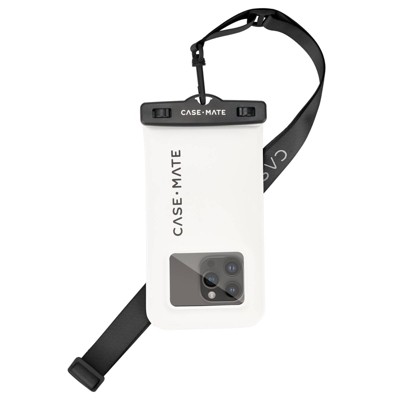 Case-Mate Waterproof Pouch - Black: Dust & Dirt Resistant iPhone Compatible Case