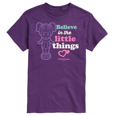 Men's - Polly Pocket - Believe In The Little Things Short Sleeve Graphic T-Shirt
