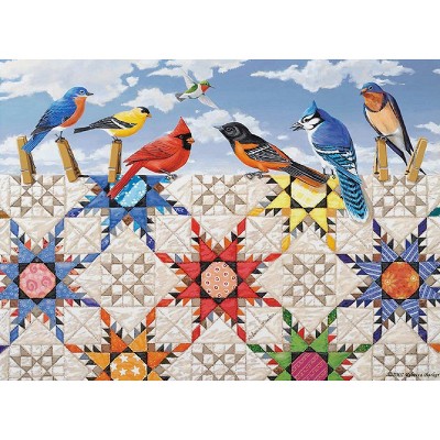 Sunsout Feathered Stars 500 pc Jigsaw Puzzle 24210