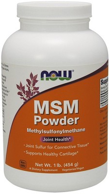 MSM Powder by Now Foods  -  1 lbs Powder