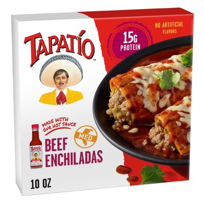 Tapatio Beef Enchiladas Frozen Mexican Food - 10oz