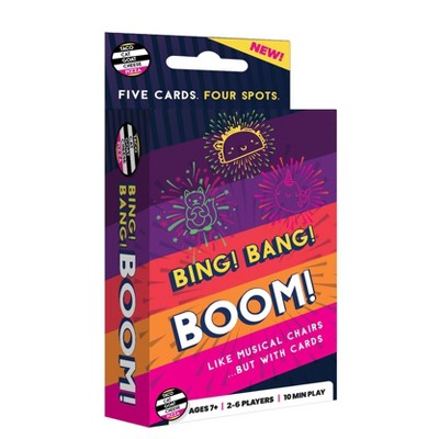 Dolphin Hat Games Bing Bang Boom Card Game: Creative Thinking, 2-6 Players, Party Game with Instructions